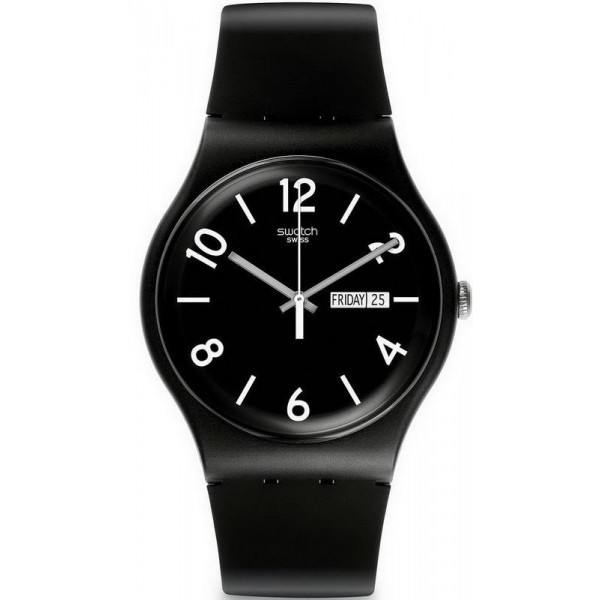 Kaufen Sie Swatch Unisexuhr New Gent Backup Black SUOB715