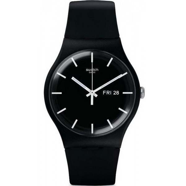 Comprare Orologio Swatch Unisex New Gent Mono Black SUOB720