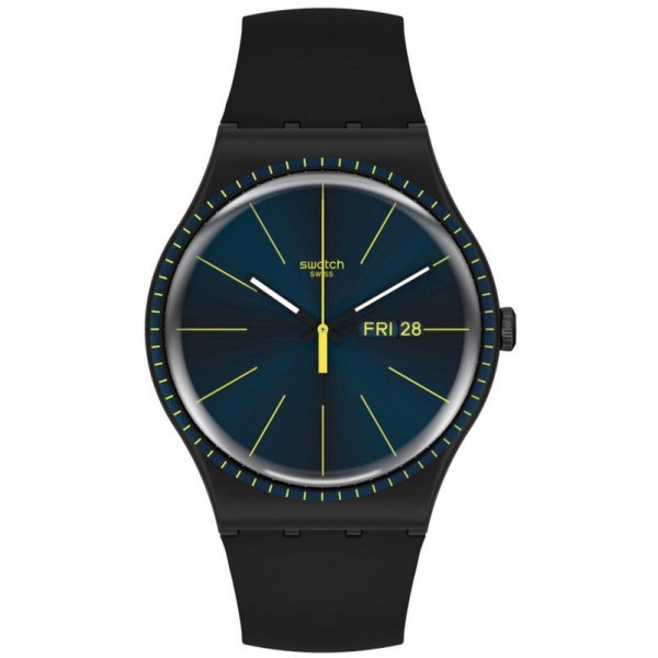 Comprar Reloj Swatch Hombre New Gent Black Rails SUOB731