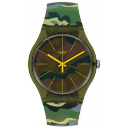 Orologio Swatch Unisex New Gent Camouforest SUOG114