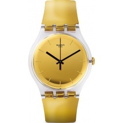 Swatch Unisexuhr New Gent Goldenall SUOK120