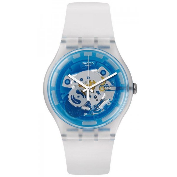 Kaufen Sie Swatch Unisexuhr New Gent Blumazing SUOK129