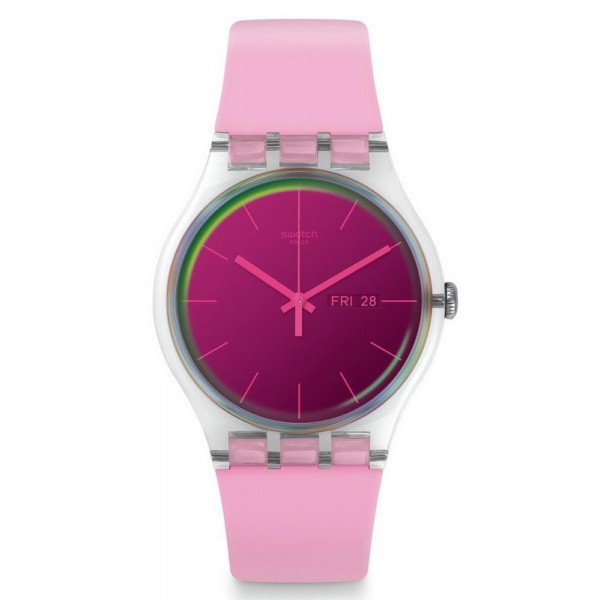 Buy Swatch Ladies Watch New Gent Polarose SUOK710