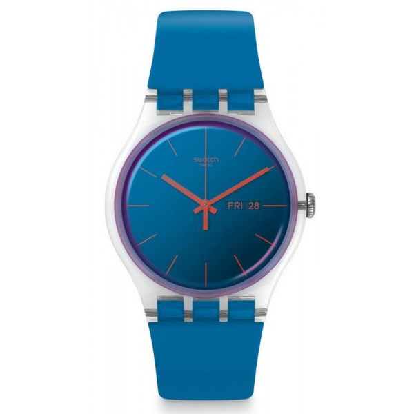 Buy Swatch Women's Watch New Gent Polablue SUOK711