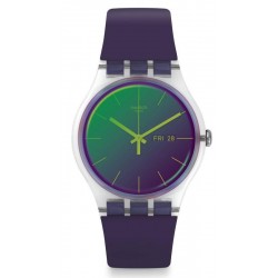 Orologio Swatch Donna New Gent Polapurple SUOK712