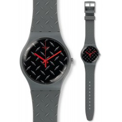 Swatch Unisexuhr New Gent Text-ure SUOM102