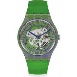 Montre Swatch Unisex New Gent Shimmer Green SUOM117