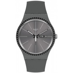 Swatch Unisexuhr New Gent Grey Rails SUOM709
