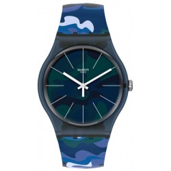 Orologio Swatch Unisex New Gent Camouclouds SUON140