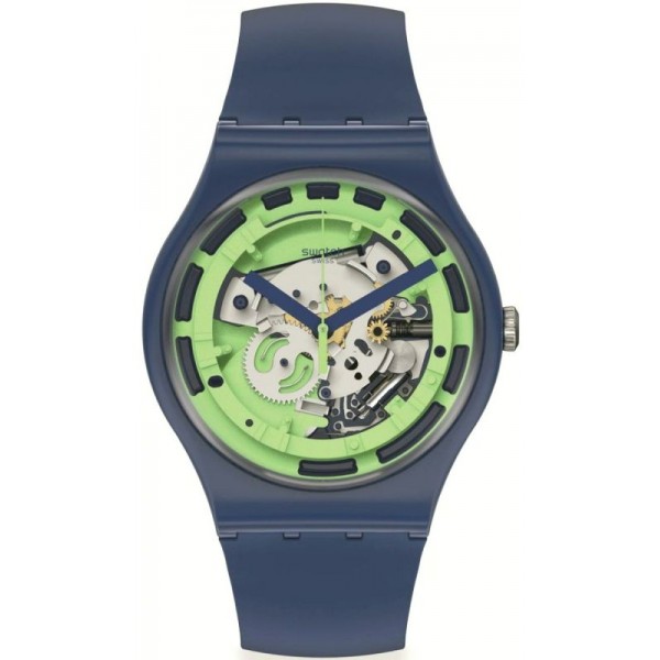 Swatch Unisexuhr New Gent Green Anatomy SUON147 kaufen