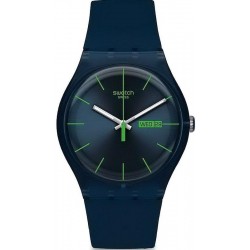 Montre Swatch Unisex New Gent Blue Rebel SUON700