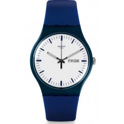 Swatch Unisexuhr New Gent Bellablu SUON709