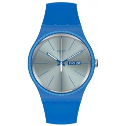 Orologio Swatch Unisex New Gent Blue Rails SUON714