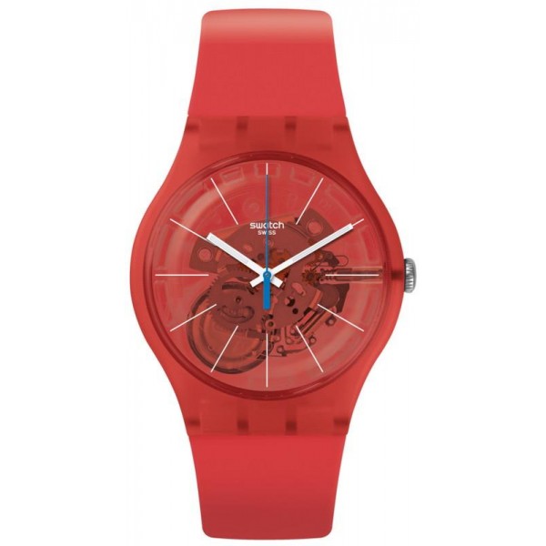 Swatch Unisexuhr New Gent Bloody Orange SUOO105 kaufen
