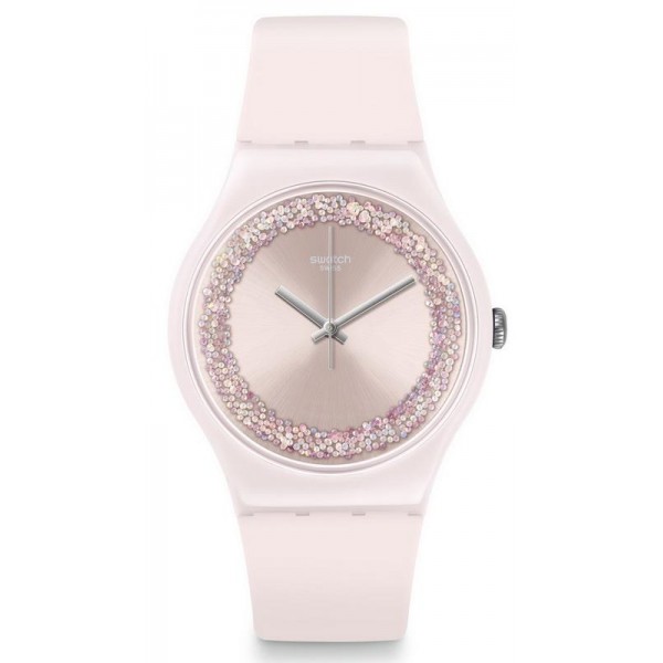 Buy Swatch Ladies Watch New Gent Pinksparkles SUOP110