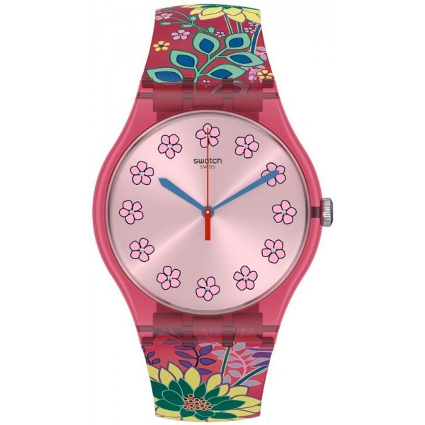 Buy Swatch Ladies Watch New Gent Dhabiscus SUOP112