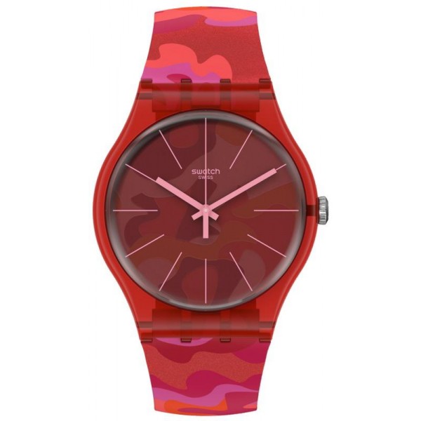 Montre Swatch Unisex New Gent Camouflash SUOR116 Acheter Montre Swatch Unisex New Gent Camouflash SUOR116