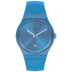 Montre Swatch Unisex New Gent Lagoonazing SUOS401