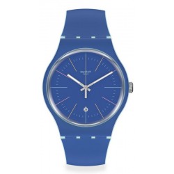 Swatch Unisexuhr New Gent Blue Layered SUOS403