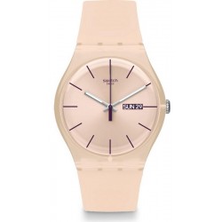 Orologio Swatch Donna New Gent Rose Rebel SUOT700