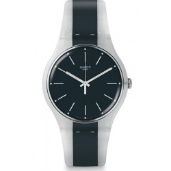 Swatch Unisexuhr New Gent Greyline SUOW142