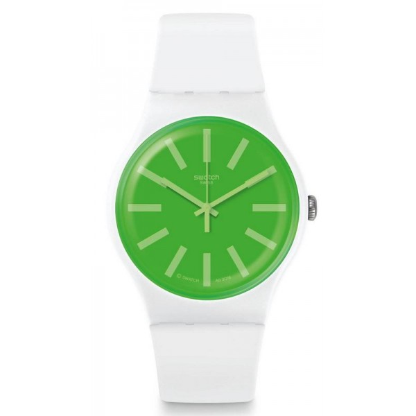 Buy Swatch Unisex Watch New Gent Grassneon SUOW166