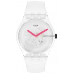 Swatch Unisexuhr New Gent Snow Blur SUOW172