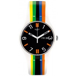 Orologio Swatch Unisex New Gent Ligne De Fuite SUOW708