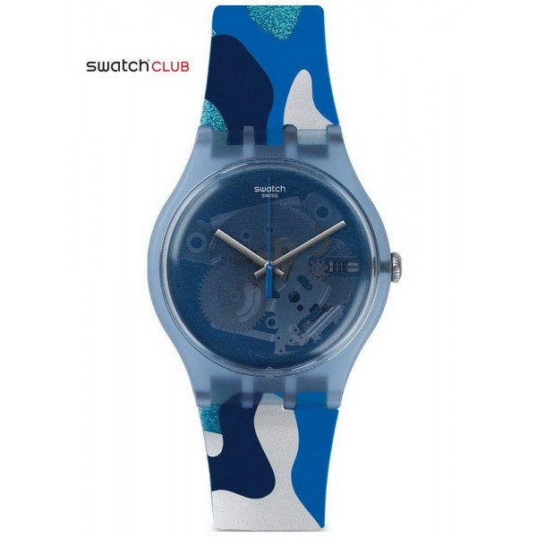 Acheter Montre Swatch Club Unisex New Gent Silverscape SUOZ215