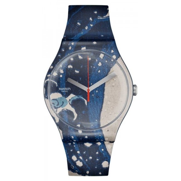Acheter Montre Swatch The Great Wave by Hokusai & Astrolabe SUOZ351
