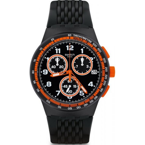 Comprare Orologio Swatch Uomo Chrono Plastic Nerolino SUSB408