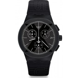 Reloj Swatch Hombre Chrono Plastic X-District Black SUSB413