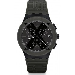 Orologio Swatch Uomo Chrono Plastic X-District Green SUSB414