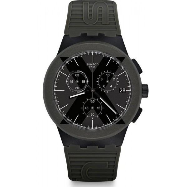 Acheter Montre Swatch Homme Chrono Plastic X-District Green SUSB414