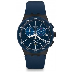 Reloj Swatch Hombre Chrono Plastic Blue Steward SUSB417