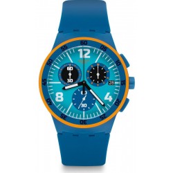 Swatch Unisexuhr Chrono Plastic Capanno SUSN413