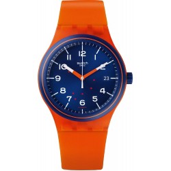 Reloj Swatch Unisex Sistem51 Sistem Tangerine Automático SUTO401