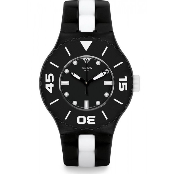 Swatch Herrenuhr Scuba Libre B&W Deep SUUB102 Kaufen Sie Swatch Herrenuhr Scuba Libre B&W Deep SUUB102