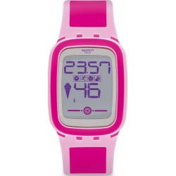 Buy Swatch Ladies Watch Digital Touch Zero One Pinkzero SUVP100