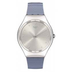 Montre Swatch Femme Skin Irony Blue Moire SYXS134