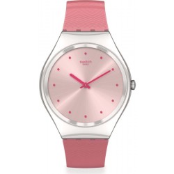 Montre Swatch Femme Skin Irony Rose Moire SYXS135