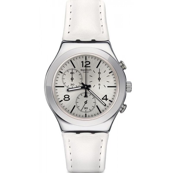 Buy Swatch Unisex Watch Irony Chrono Biancamente YCS111