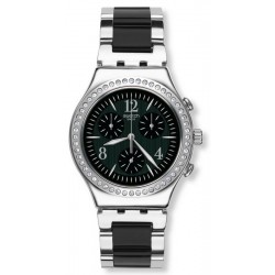 Reloj Swatch Unisex Irony Chrono Made In Black YCS118G