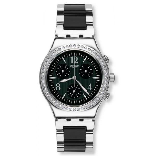Comprar Reloj Swatch Unisex Irony Chrono Made In Black YCS118G