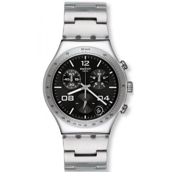 Swatch Unisex Watch Irony Chrono Blustery Black YCS564G Buy Swatch Unisex Watch Irony Chrono Blustery Black YCS564G