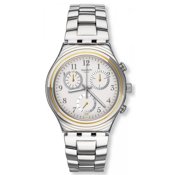 Comprare Orologio Swatch Unisex Irony Chrono Silvernow YCS586G