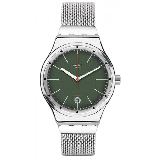 Comprare Orologio Swatch Unisex Irony Sistem51 Sistem Kaki Automatico YIS407G