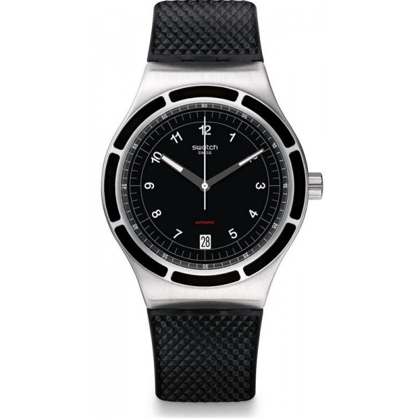 Swatch Herrenuhr Irony Sistem51 Sistem Dark Automatik YIS413 Kaufen Sie Swatch Herrenuhr Irony Sistem51 Sistem Dark Automatik YIS413