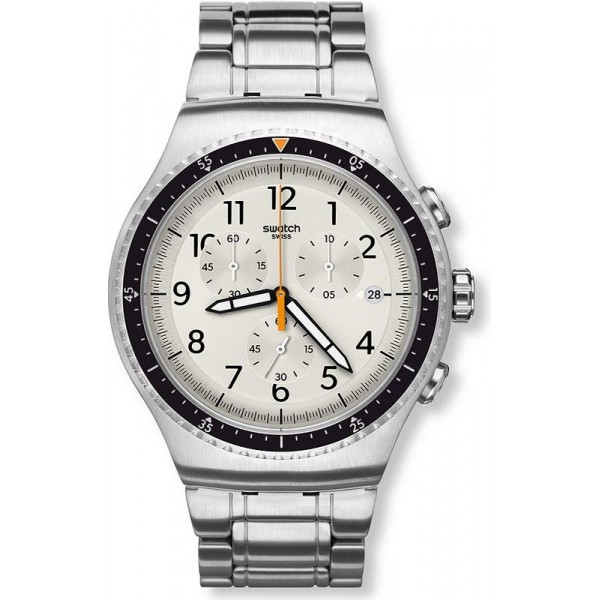 Buy Swatch Men's Watch Irony Chrono Minimalis-Tic YOS453G