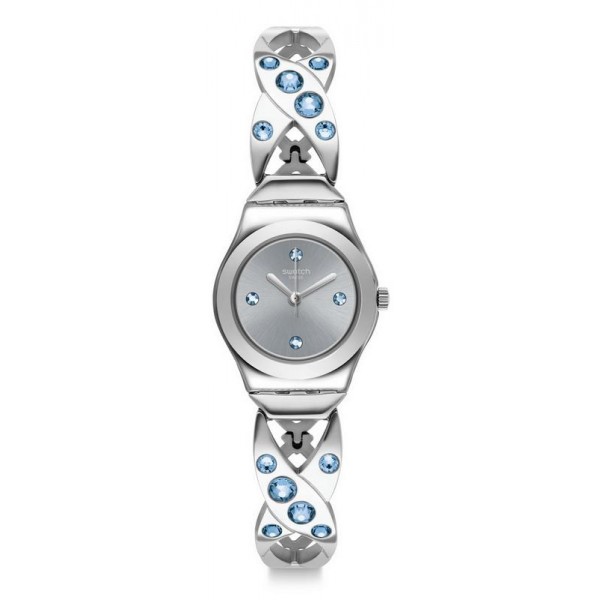 Buy Swatch Womens Watch Irony Lady Silver Hug YSS332G